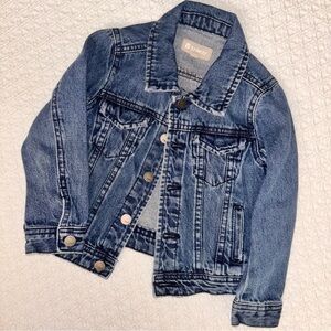 Tractr boy, 2T dark wash denim jean jacket fall basic